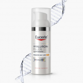 EUCERIN HYALURON-FILLER+LONGEVITY EPIGENETIC ARCÁPOLÓ NAPPALI SPF30- 50ML